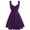 Purple, variant on Rciityk Women's Boatneck Sleeveless Swings Vintage 1950s Cocktail Dress New Polka Cocktail Swings Dress Rockabilly Prom Party Tea Dress