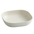 thumbnail image 2 of Household Wheat Straw Unbreakable Snacks Fruit Bones Plate Square Salad Bowl, 2 of 10