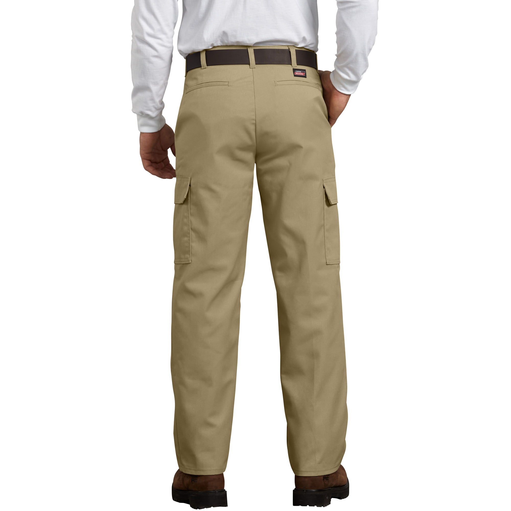 Genuine Dickies Men's and Men's Relaxed Fit Flat Front Cargo Pant