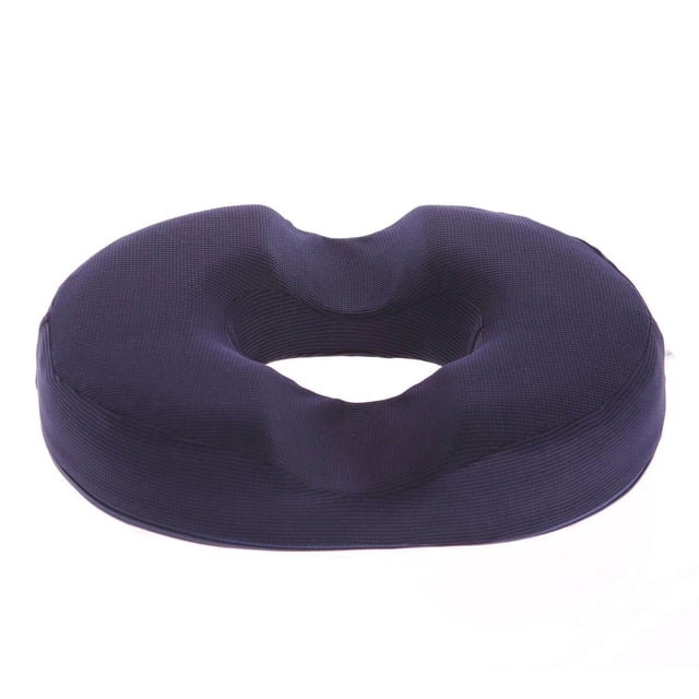 Donut Pillow Hemorrhoid Seat Cushion tailbone memory Navy