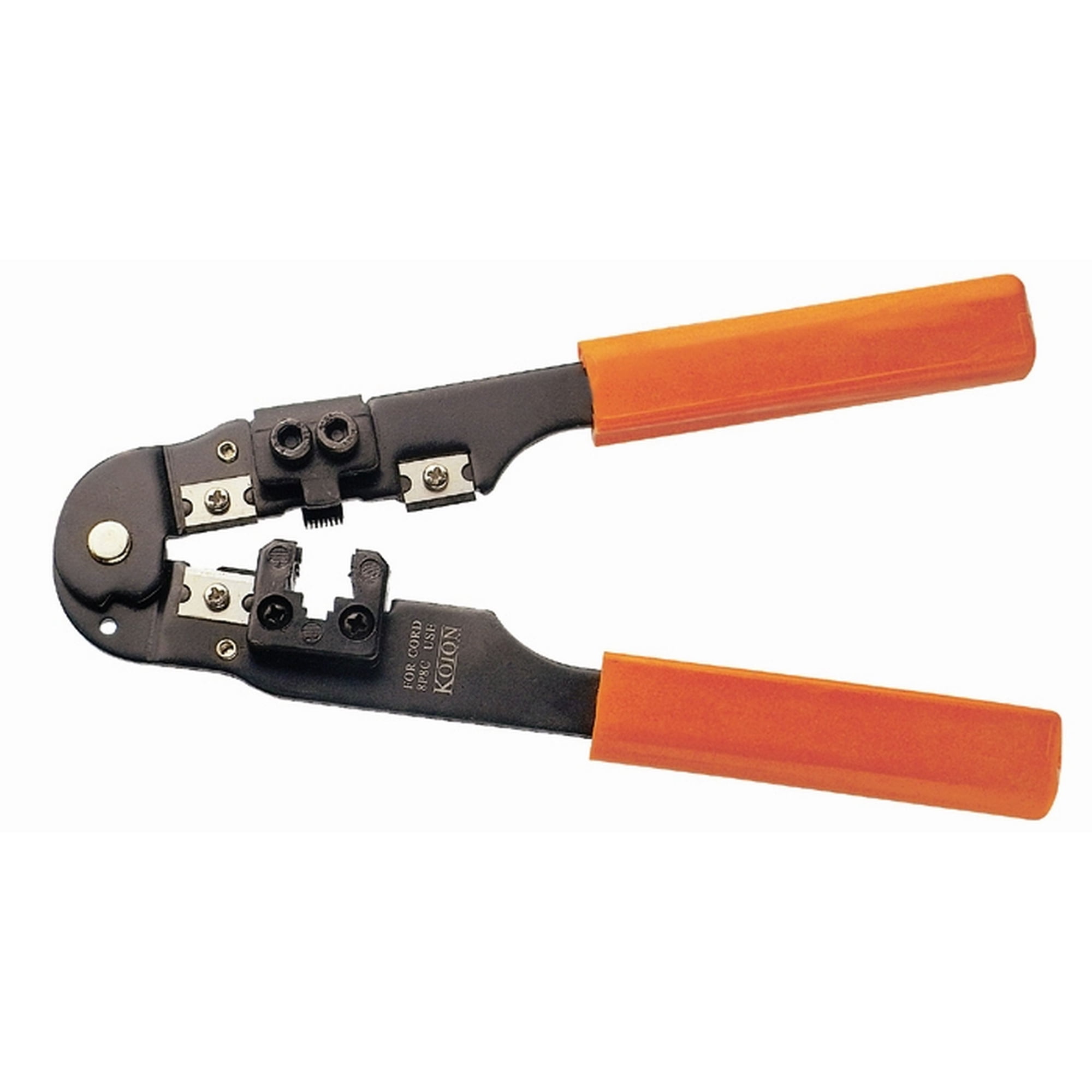 all in one cutter TM Stanz striper for cat5 RJ11 crimping tool RJ45 and RJ12 network ratcheting wire crimper cat6 coaxial cables