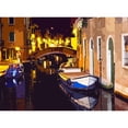 thumbnail image 3 of Ghanooni, Sarah 14x11 Black Modern Framed Museum Art Print Titled - Venice Lights, 3 of 5