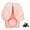 Pink, variant on Plush Rabbit Case for Samsung Galaxy A12 5G,Cute Girls 3D Bunny Ears Case Soft Warm Winter Fluffy Furry Hairball Faux Fur Shockproof Back Cover with Diamond Chic Bowknot,Black and White