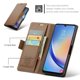thumbnail image 3 of CaseMe Funda de Cuero For Samsung Galaxy A34 con Bloqueo RFID, Funda For Samsung Galaxy A34 para Mujer y Hombre, Tarjetero con Cierre Magnético, Funda Tipo Folio For Samsung Galaxy A34 de 6,5 Pulgadas, 3 of 11