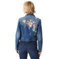thumbnail image 5 of Jessica Simpson Women's and Women's Plus Uptown Denim Jacket, Sizes XS-4X, 5 of 5