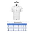 thumbnail image 2 of Allsense Men's Short Sleeve Cuban Guayabera Color Collared Shirts Party Green S, 2 of 2