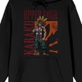 thumbnail image 7 of Demon Slayer Karaku Adult Black Long Sleeve Hooded Sweatshirt-Medium, 7 of 7