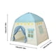 thumbnail image 3 of Tienda de Campaña Infantil con Diseño de Princesa y Flores - Casa de Juegos para Interior y Exterior con Bolsa de Almacenamiento, Diseño de Tela Azul y Rosa, 130 X 90 X 130 Cm, 3 of 6