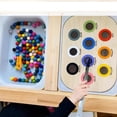 thumbnail image 3 of Tablero De Combinación De Colores De Madera, Bandeja Sensorial Tablero Clasificador De Colores De Madera Multifunción Entrenamiento Educativo De Motricidad Fina Para Personas, 3 of 7