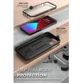 thumbnail image 4 of SUPCASE Unicorn Beetle Pro Series Designed Apple iPhone 12 Mini Case 5.4 Inch (2020 Release), Built-in Screen Protector Full-Body Rugged Holster Case for iPhone 12 Mini (Black), 4 of 10