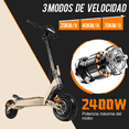 thumbnail image 2 of Scooter Eléctrico Honey Whale H4 Naranja, 2 of 7