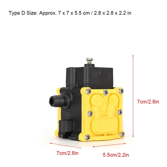 Water Pump Accessories Sprayer Pressure Pump Diaphragm Electric 12V Pump Home Garden Pump Accessories Spraying Machine Spray Machine