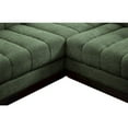 thumbnail image 4 of Meridian Furniture Quinn 5-Piece L-Shaped Fabric Modular Sectional in Green, 4 of 15