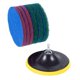 thumbnail image 5 of 16 piezas Kit de Limpieza de Almohadillas de Fregado para Fregadoras Azulejos Y Cepillos Eléctricos de 5 Pulgadas, 5 of 5