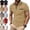 14# Earthy Yellow, variant on Men Polo Shirts Short Sleeve with Pocket Golf Polo Wicking Shirts for Men Casual Collared T-Shirts Pink 3XL