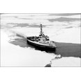 thumbnail image 1 of 24"x36" Gallery Poster, USCGC Northwind icebreaker Operation Deep Freeze Dec 1956, 1 of 1
