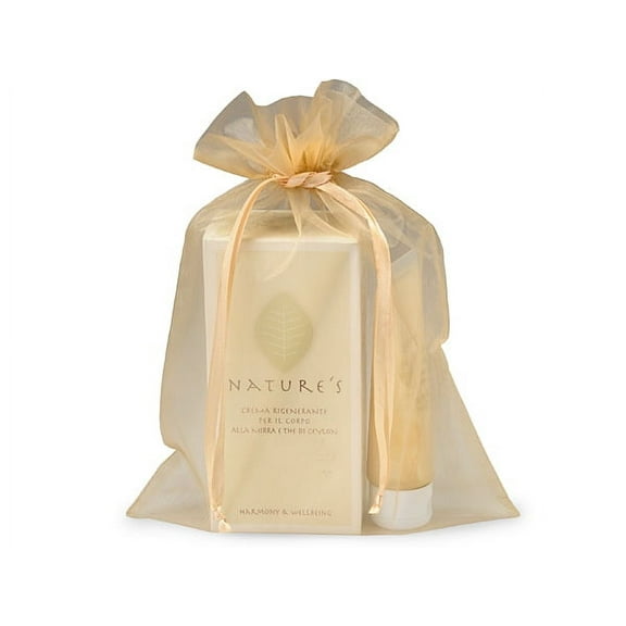 Pack Of 10, Solid Champagne Organza Sheer Bags W/Coordinating Satin Drawstrings 8 x 11" 100% Nylon