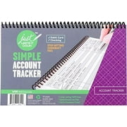 Superior Register Simple Account Tracker, 8.5 x 5.5, Money Ledger, Wide Edition, 1 each