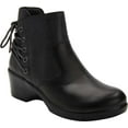 thumbnail image 1 of Women's Alegria by PG Lite Stevee Ankle Bootie Plaidly Black Leather 39 M, 1 of 5