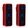 thumbnail image 3 of Walkie Talkies portátiles para niños Radios bidireccionales de largo alcance Juguetes Walky Talky con cordónRojo, 3 of 5