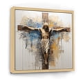 thumbnail image 2 of Designart "Faith'S Simple Emblem" Religious Landscape Floater Framed Wall Art Prints, 2 of 5
