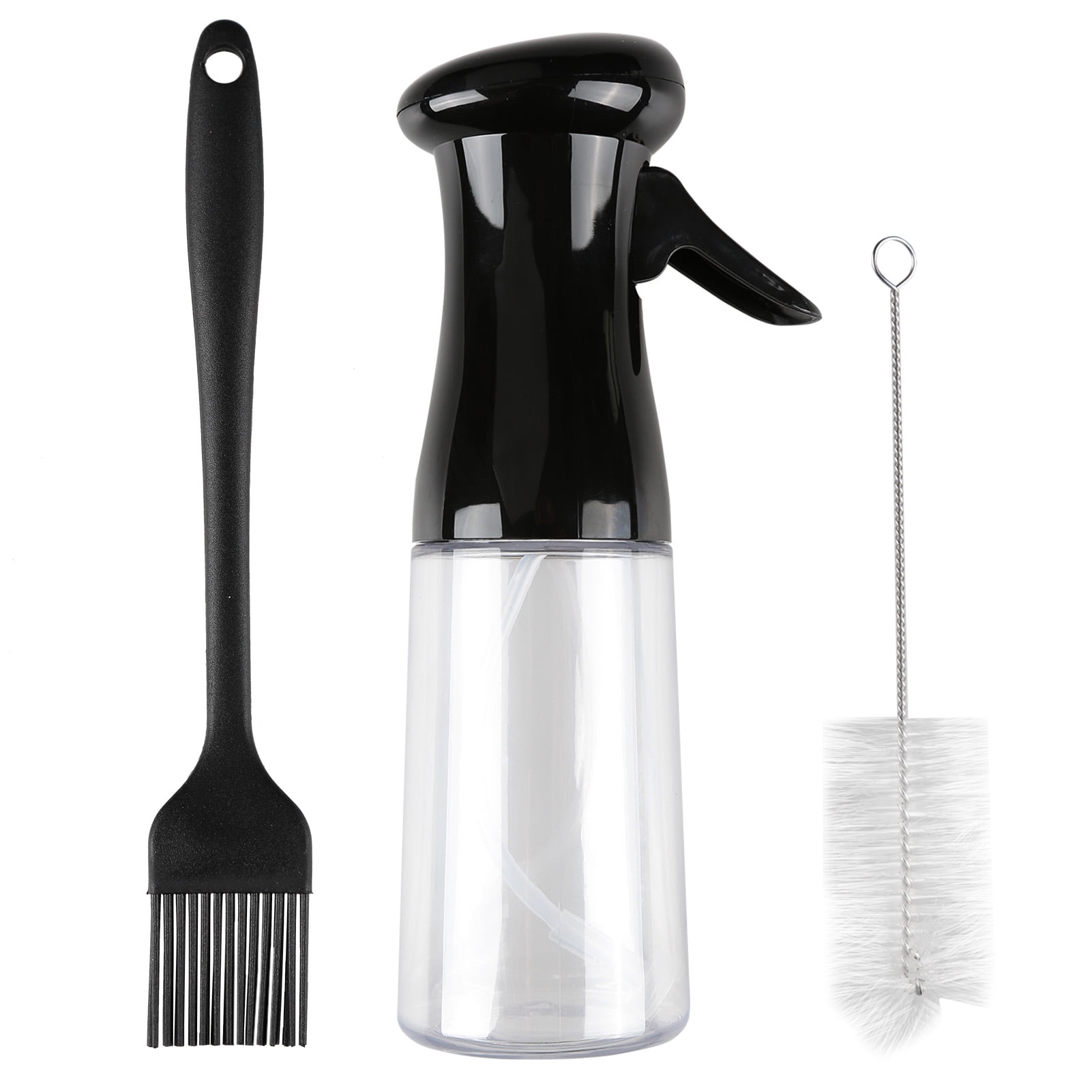 Oil Sprayer 200ml Distributeur Oil avec Brosses Flacon Pulvérisateur Rechargeable Portable pour la Cuisson au Vinaigre Sauce Soja Cuisson Grillade Oil Sprayer 200ml Distributeur Oil avec Brosses Flacon Pulvérisateur Rechargeable Portable pour la Cuisson au Vinaigre Sauce Soja Cuisson Grillade