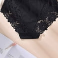 thumbnail image 4 of Ruimatai Women Plus Size High Waist Thong Underwear Breathable Seamless Lace Panties Comfortable Everyday Wear, 4 of 7