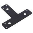 thumbnail image 2 of Hampton 5038532 0.688 x 5 x 6 in. Steel T-Plate, Black, 2 of 5