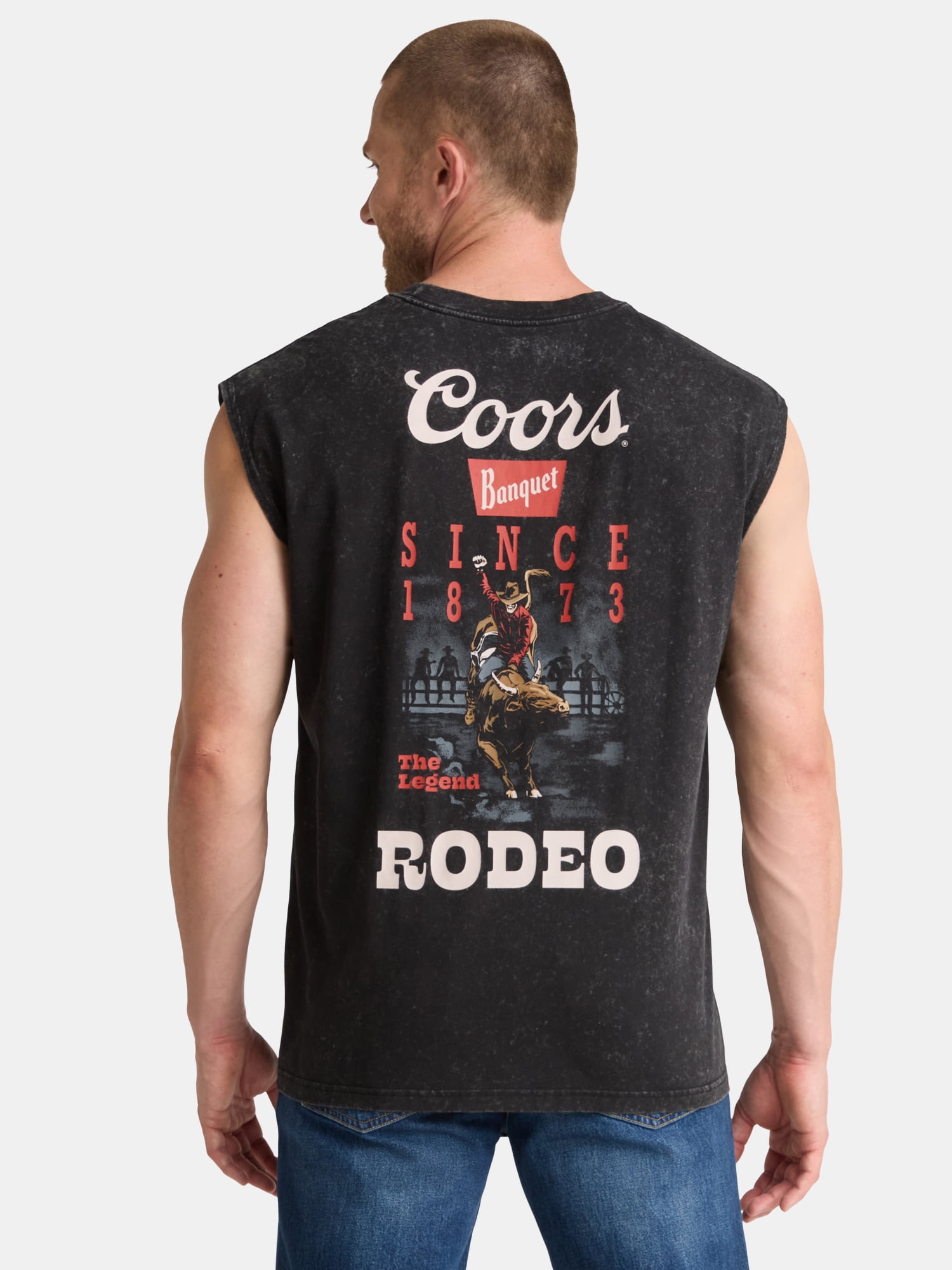 Coors Men's and Big Men's Graphic Muscle Tank Top, Sizes XS-3XL
