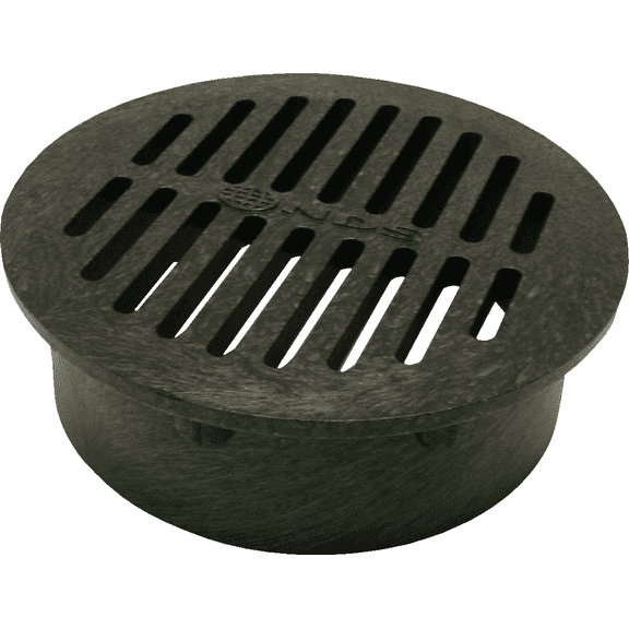 NDS 6 In. Round Grate - Pack of 2 — Residential Use, Standard Application