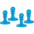 thumbnail image 1 of 4 PC Camping Pole Toppers Tent Poles Lightning Protector Insulated for Camping Hiking Backpacker (Blue), 1 of 7