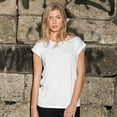 thumbnail image 4 of Build Your Brand Womens Extended Shoulder T-Shirt, 4 of 5