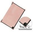 thumbnail image 6 of Dteck Case for Lenovo Tab M10 Case 10.1 Inch 3rd Gen 2022 (TB-328F),Magnetic Auto Sleep/Wake Leather Tri-fold Folio Slim Case Hybrid Kickstand Cover,Rosegold, 6 of 6