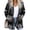 Gray, variant on Women Long Sleeve Open Front Knit Cardigan Casual Loose Print Knitted Maxi Sweater Coat Outwear with Pockets Christmas Boho Cardigan Sweaters for Women,S-3XL