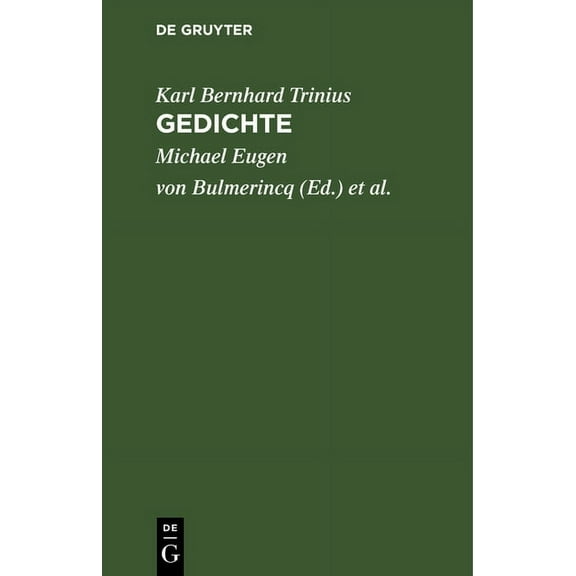 Gedichte, (Hardcover)