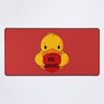 thumbnail image 1 of Una nueva alfombrilla de escritorio con diseño de pato de goma Be Mine, 1 of 5