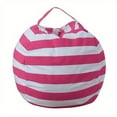 thumbnail image 4 of Multi-Functional Kids' Storage Sofa - Soft Cotton Toy & Quilt Organizer, Large Zippered Bag, 4 of 5