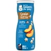 Gerber Stage 3 Baby Food, Peach Puffs, 1.48 oz Canister
