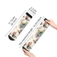 thumbnail image 5 of Bingfone Flying Butterflies-1 Design Patterned Men'S Women'S Casual Cotton Socks, 5 of 9
