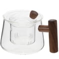 thumbnail image 1 of Glass Teapot Glass Tea Kettle Stovetop Kung Fu Tea Pot Tea Kettle for Home Office(500ml), 1 of 9
