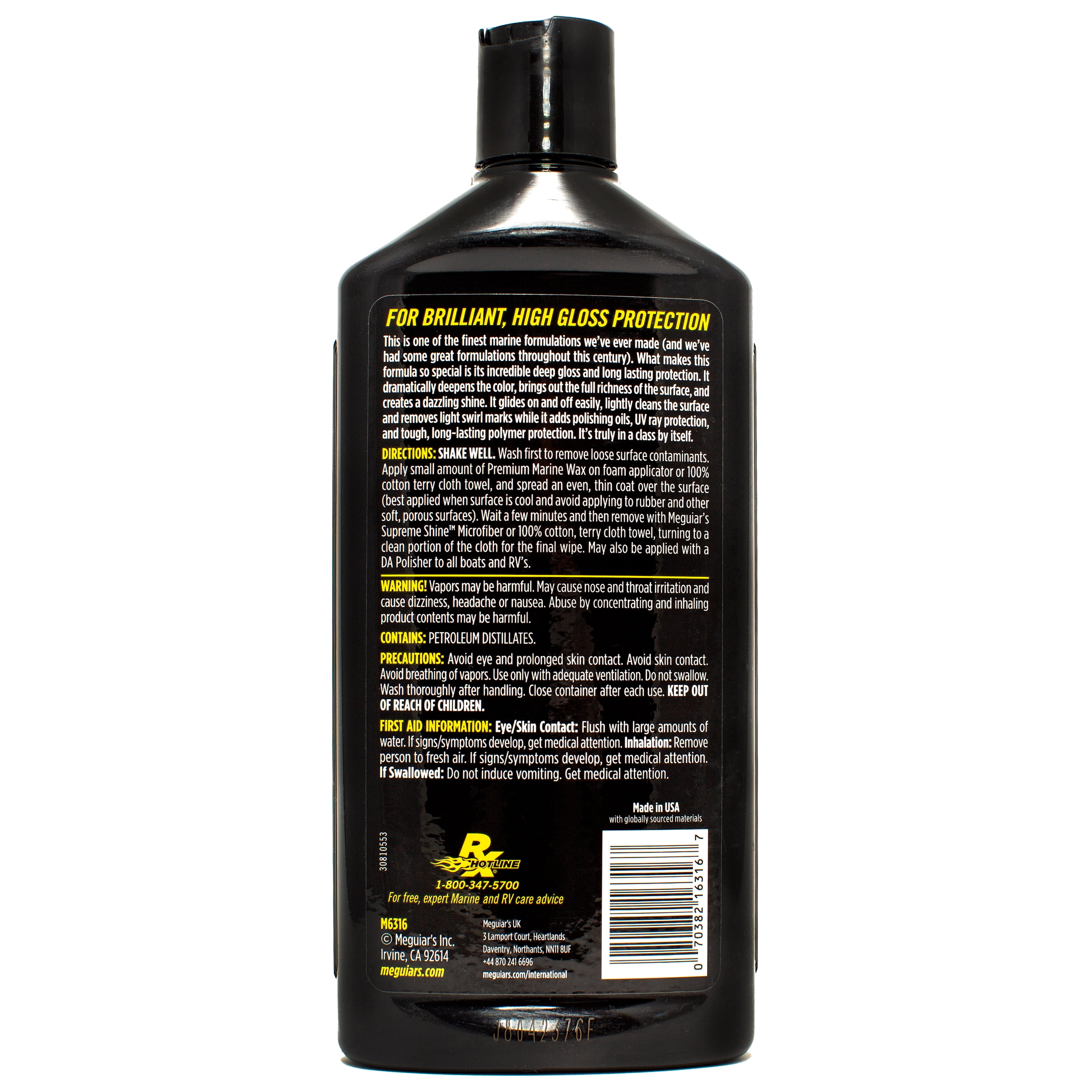 Meguiar's® M6316 Flagship Premium Marine Wax - 16 oz.