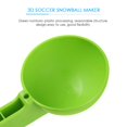 thumbnail image 3 of Clip de bola de nieve de plástico de invierno para niños molde para hacer bolas de arena y nieve juguetes (individual) JShteea libre de BPA, 3 of 7