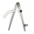 thumbnail image 1 of Jinsinto Large pencil marker compass circle leather scratch compass maker tear-off marker wing divider, 1 of 5