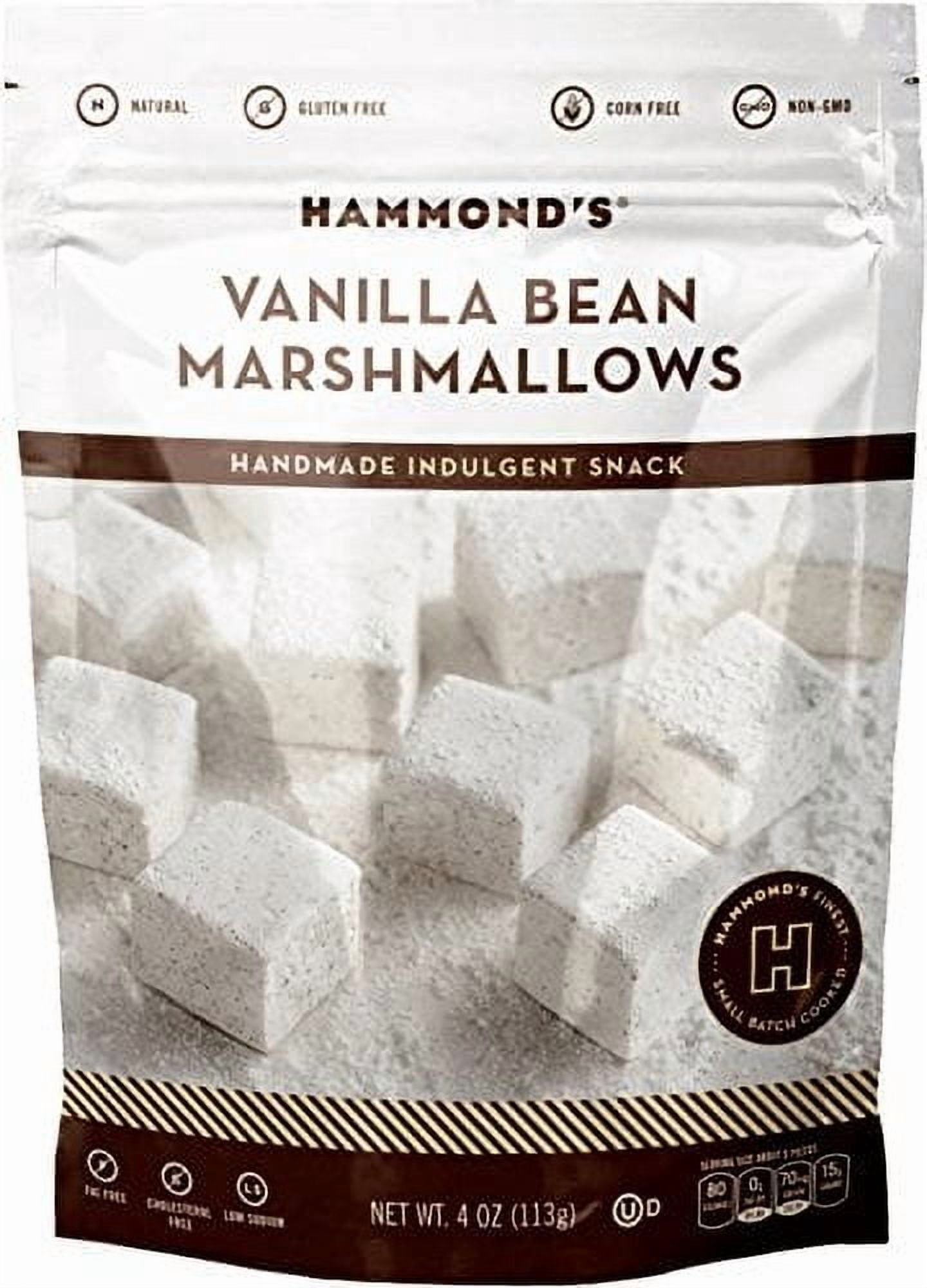 (3 pack) Hammonds Vanilla Bean Marshmallows, 4oz.