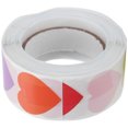 thumbnail image 4 of Calcomanías adhesivas adhesivas en forma de corazón para bricolaje, álbum de recortes, Bloc de notas, embalaje de regalo, papelería, 4 of 12