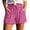 Hot Pink, variant on Womens Shorts 2026 Comfy Summer Drawstring High Waist Cotton Linen Casual Shorts for Women Trendy by Yigetop Black L