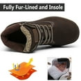 thumbnail image 5 of Mens Hiking Boots Waterproof Resistant Mid Ankle Work Casual Hiker Trekking Outdoor Boots Anti Slip Hiking Shoes, 5 of 7