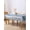 Gray Blue, variant on Blue Gray White Table Cloth, Modern Abstract Mottled Aesthetic Waterproof Tablecloth for Rectangle Tables, Reusable Washable Fabric Table Cover for Restaurant Kitchen Dining Tables 60"x120"