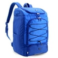 thumbnail image 2 of J World Athlete Backpack with Shoe Compartment Bat Holders and Night Visibility, Navy, 2 of 7