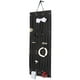 thumbnail image 1 of Accesorio para el cabello Organizador de lazos para el cabello Organizador Mujeres Niñas Gran capacidad Clips para el cabello colgantes Percha Soporte Negro 104cmx38cm, 1 of 8